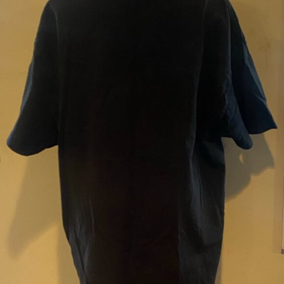 Vans Mens XL T Shirt Black Graphic Trademark Logo Skull Skateboard 100% Cotton - Picture 3 of 4